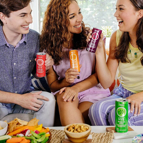 Izze JUICE SPARKLING BLACKBERRY CAN
