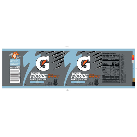 Gatorade DRINK FIERCE MELON PLASTIC BOTTLE