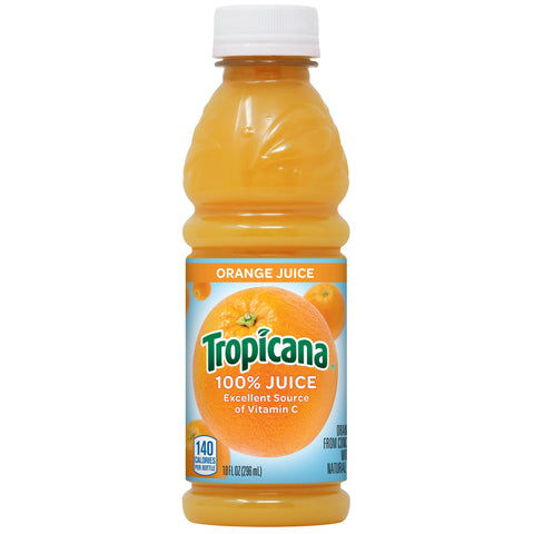 Tropicana JUICE ORANGE 100% PLASTIC BOTTLE