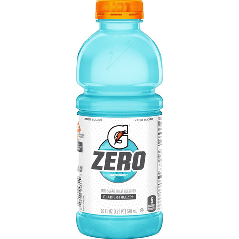 Gatorade DRINK GATORADE GLACIER FREEZE ZERO SUGAR WIDEMOUTH PLASTIX BOTTLE