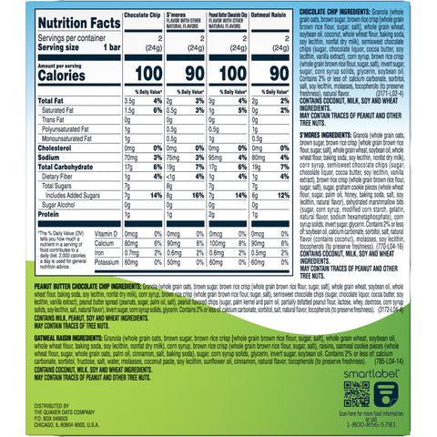 Quaker® GRANOLA BAR VARIETY PACK