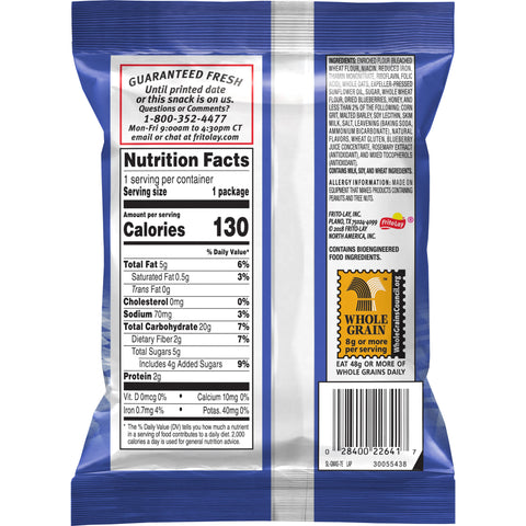 Grandma's® COOKIE BLUEBERRY VANILLA MINI SINGLE SERVING BAG