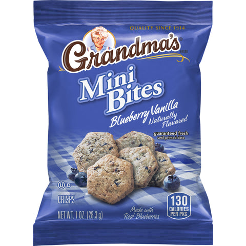 Grandma's® COOKIE BLUEBERRY VANILLA MINI SINGLE SERVING BAG