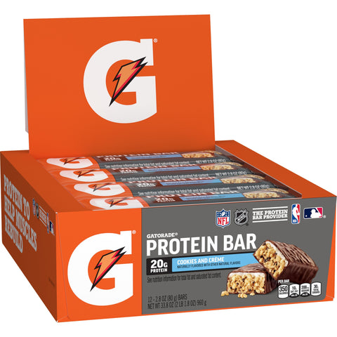 Gatorade PROTEIN BAR RECOVERY BAR COOKIES & CREAM