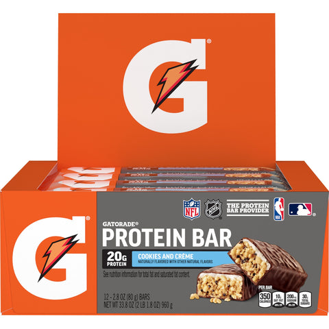 Gatorade PROTEIN BAR RECOVERY BAR COOKIES & CREAM