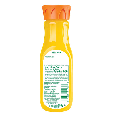 Tropicana Pure Premium JUICE ORANGE + CALCIUM PURE PREMIUMPLASTIC BOTTLE