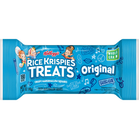 Rice Krispies Treats Whole Grain Bar, 1.41 Ounce - 20 per pack -- 4 packs per case.