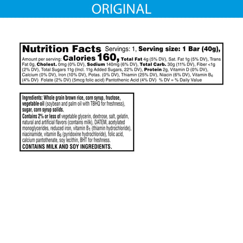 Rice Krispies Treats Whole Grain Bar, 1.41 Ounce - 20 per pack -- 4 packs per case.