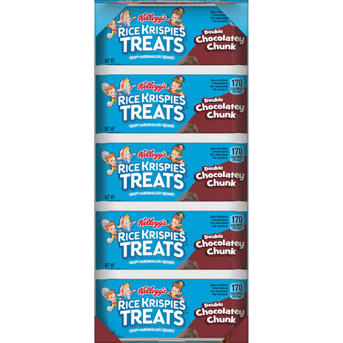 Kellogg's® SNACK BAR RICE KRISPIES TREATS® DOUBLE CHOCOLATEY CHUNK