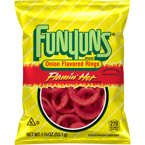 Funyuns® SNACK FLAMIN' HOT FLAVORED RINGS