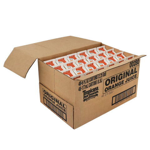 Tropicana Pure Premium JUICE ORANGE 100% SINGLE SERVE CARTON
