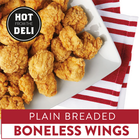 Chicken Wings Boneless Homestyle Breaded Fc 150-220 Ct 38323-0928