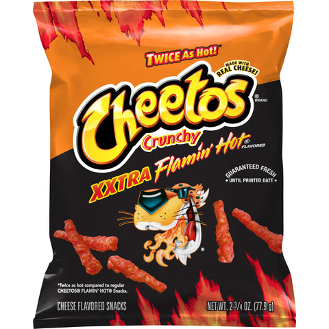 Cheetos® SNACK CHEETOS CRUNCHY XTRA FLAMIN HOT XVL