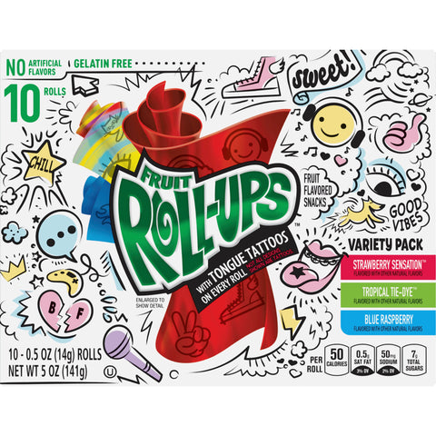 Fruit Roll-ups BC FRUIT ROLLUP VARIETY 10 CT
