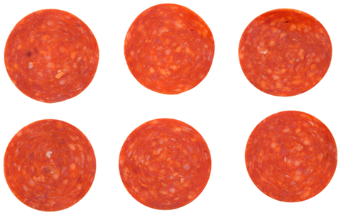 Pepperoni Regular Sliced 14/oz 45mm 15733-0393