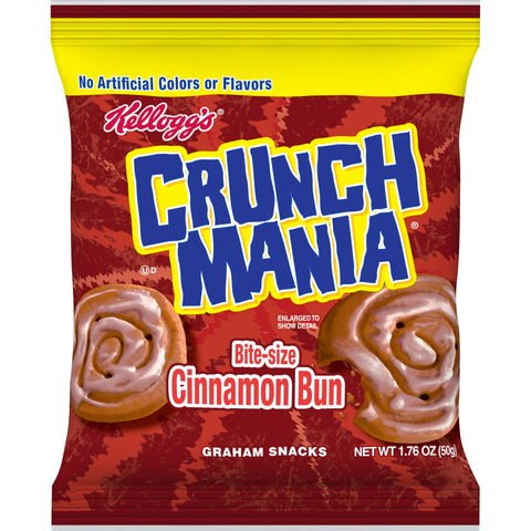 Kellogg's® CRACKER CRUNCHMANIA™ CINNAMOM BUN GRAHAM STICKS