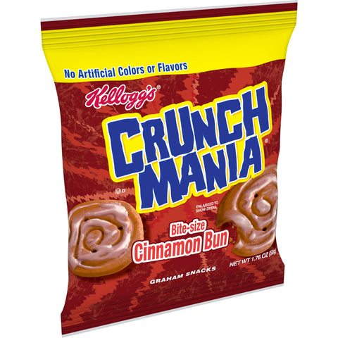 Kellogg's® CRACKER CRUNCHMANIA™ CINNAMOM BUN GRAHAM STICKS