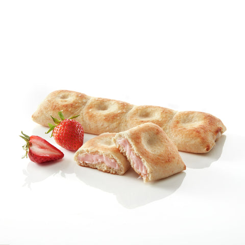 Pillsbury Mini Bagels, Strawberry Creamy Cheese, 2.43 Ounce -- 72 per case.