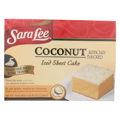 Sara Lee Frozen CAKE COCONUT SHEET ICED 12X16