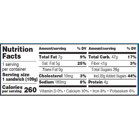 Blue Bunny Big Mississippi Mud Ice Cream Sandwich Bar, 6 Fluid Ounce -- 24 per case