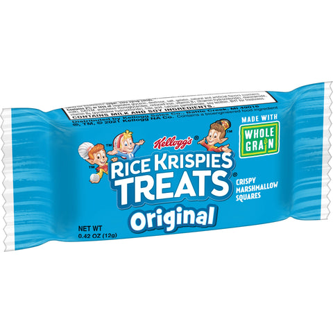 Kellogg's® SNACK RICE KRISPIES TREATS® MINI SQUARES MADE WITH WHOLE GRAIN