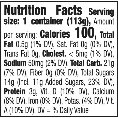Yoplait Original Strawberry and Strawberry Banana Yogurt, 4 Ounce -- 48 per case.