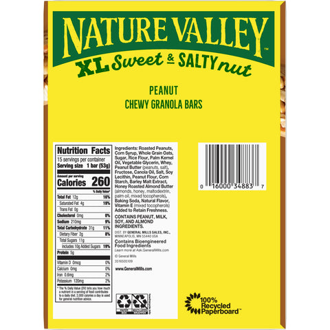 Nature Valley® GRANOLA BAR CHEWY SWEET & SALTY PEANUT XL
