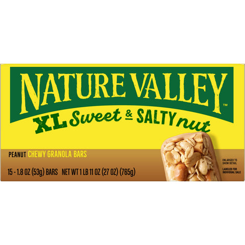 Nature Valley® GRANOLA BAR CHEWY SWEET & SALTY PEANUT XL