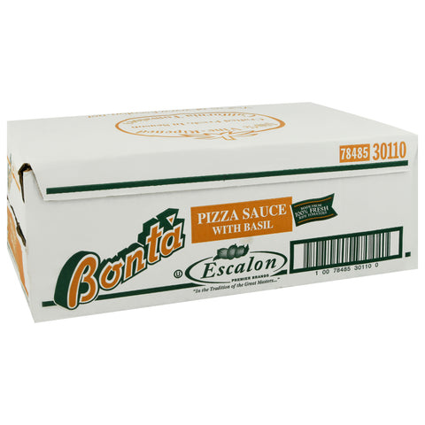 Bonta Fancy Pizza Sauce/Basil, 107 Ounce -- 6 per case.