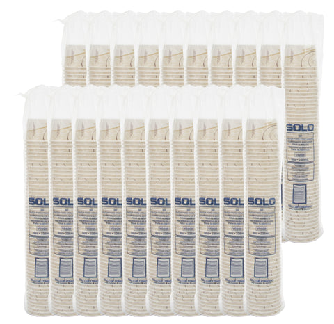 Container Paper Food Double Sided Poly 8 Oz