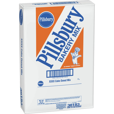 Pillsbury Butter Cake Donut Mix Vanilla, 50 Pound