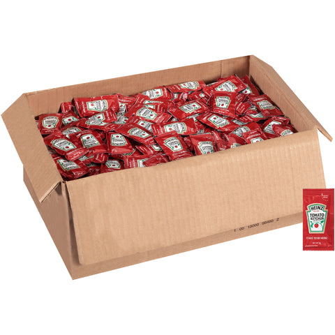 Heinz Ketchup Single Serve 1000 Case 9 Gram