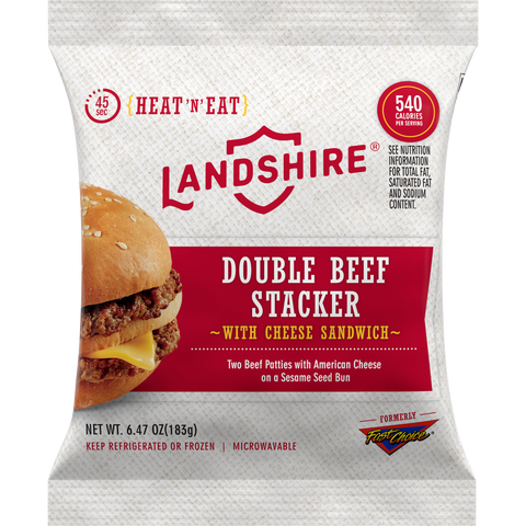 Sandwich Double Beef Stacker/cheese 1342