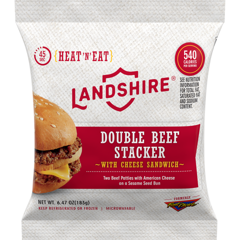 Sandwich Double Beef Stacker/cheese 1342