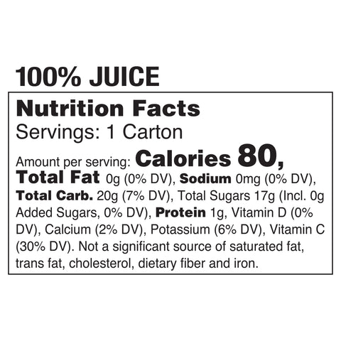 Tropicana Pure Premium JUICE ORANGE 100% SINGLE SERVE CARTON