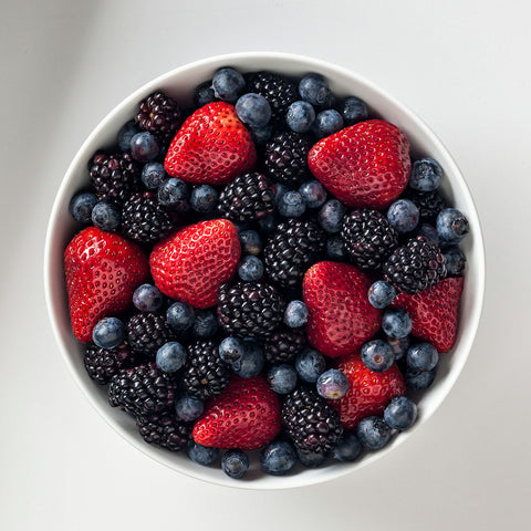 Simplot Classic Triple Berry Blend - Mixed Fruit, 5 Pound -- 4 per case.