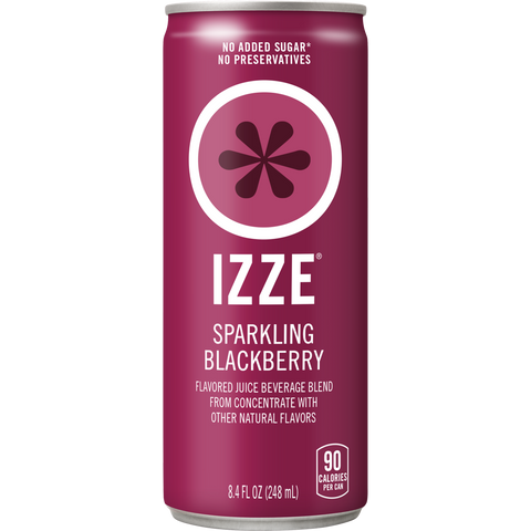 Izze JUICE SPARKLING BLACKBERRY CAN