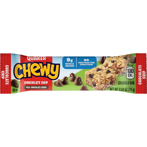 Quaker Chewy GRANOLA BAR CHEWY CHOCOLATE CHIP IW