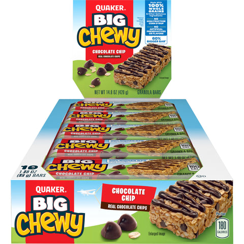 Quaker Chewy QUAKER CHEWY CHOC CHIP GRAN 10 CT