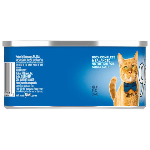 9 Lives Super Supper Ground Entree for Cat, 5.5 Ounce -- 24 per case.