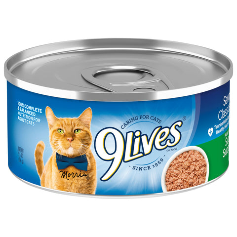 9 Lives Super Supper Ground Entree for Cat, 5.5 Ounce -- 24 per case.