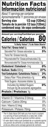 Campbells Condensed Cream of Celery Soup - 50 oz. can, 12 per case