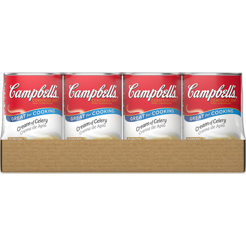Campbells Condensed Cream of Celery Soup - 50 oz. can, 12 per case