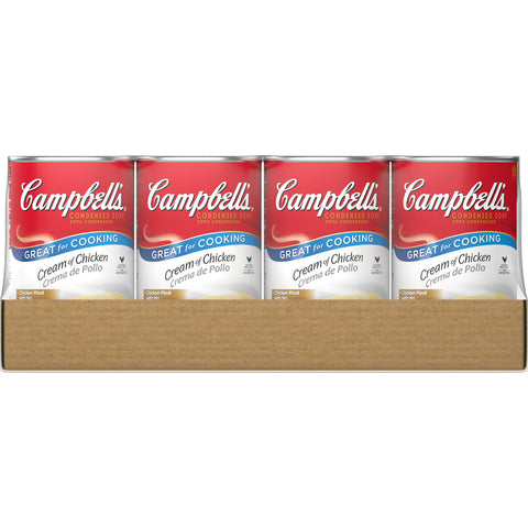 Campbells Cream of Chicken Soup - 50 oz. can, 12 per case