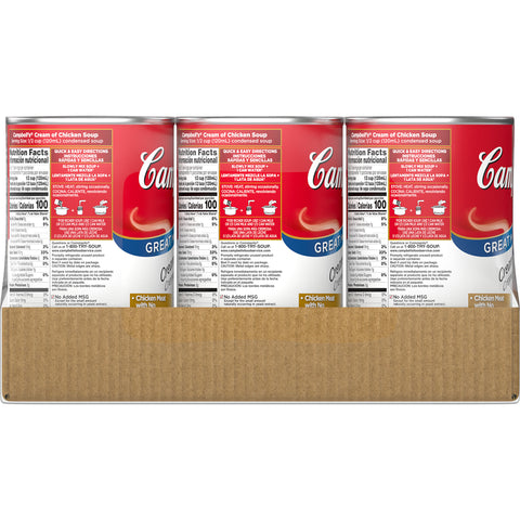 Campbells Cream of Chicken Soup - 50 oz. can, 12 per case