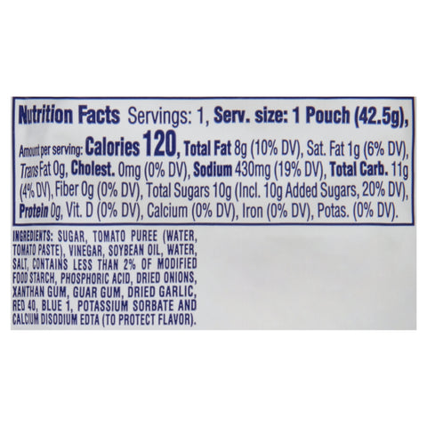 Dressing Catalina Single Serve Pouch