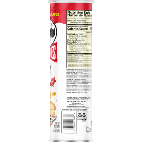 Pringles Pizza Crisps, 5.5 Ounce -- 14 per case.