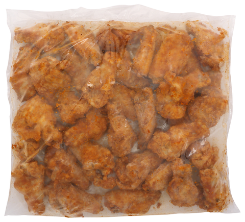 Tyson Glazed Unbreaded Jumbo Chicken Wing, 10 Pound.