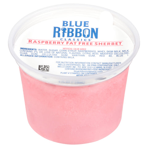 Blue Bunny ICE CREAM CUP SHERBET RASPBERRY – Food Service Rewards