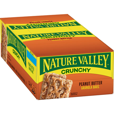 Nature Valley® GRANOLA BAR CRUNCHY PEANUT BUTTER DOUBLE